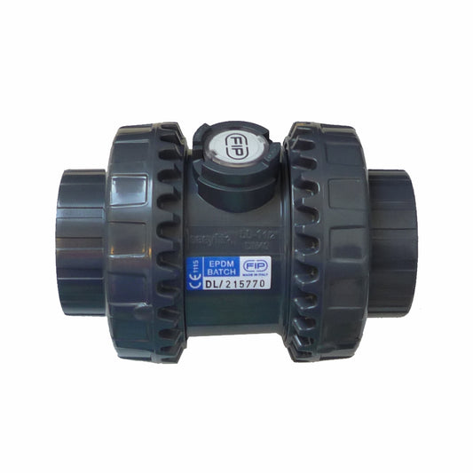 PVC Rückschlagventil "PROFI" mit 2-fach-Klebemuffe