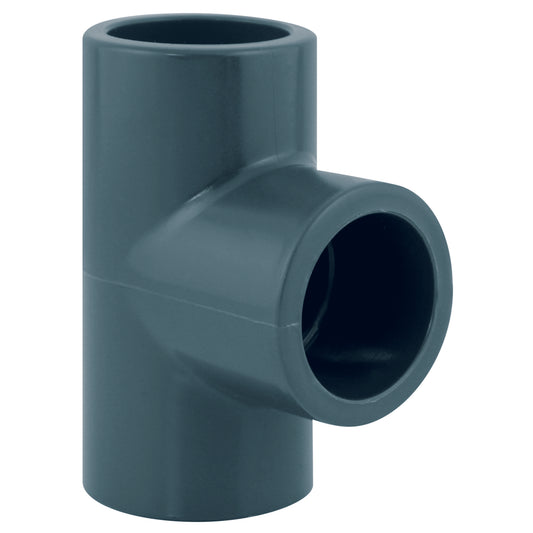 T-Stück mit 3-Fach-Klebemuffe